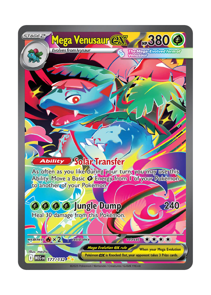 Mega Evolution: Mega Venusaur ex Special Illustration Rare - 177/132