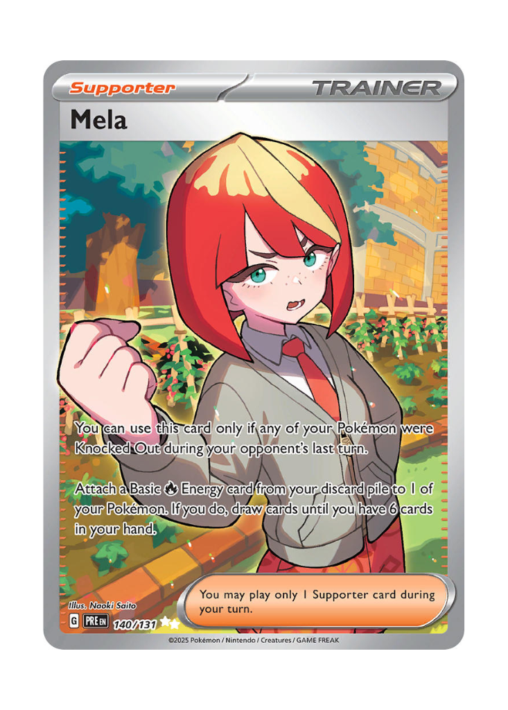 Prismatic Evolutions: Mela Full Art - 140/131