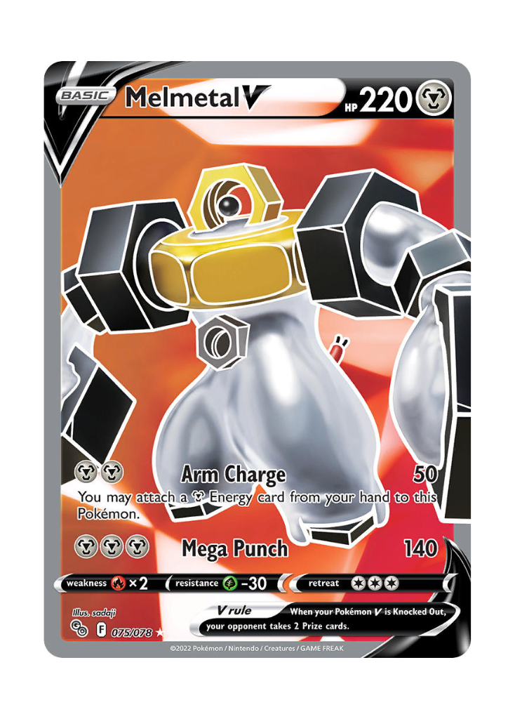 Pokémon GO: Melmetal V Full Art - 075/078
