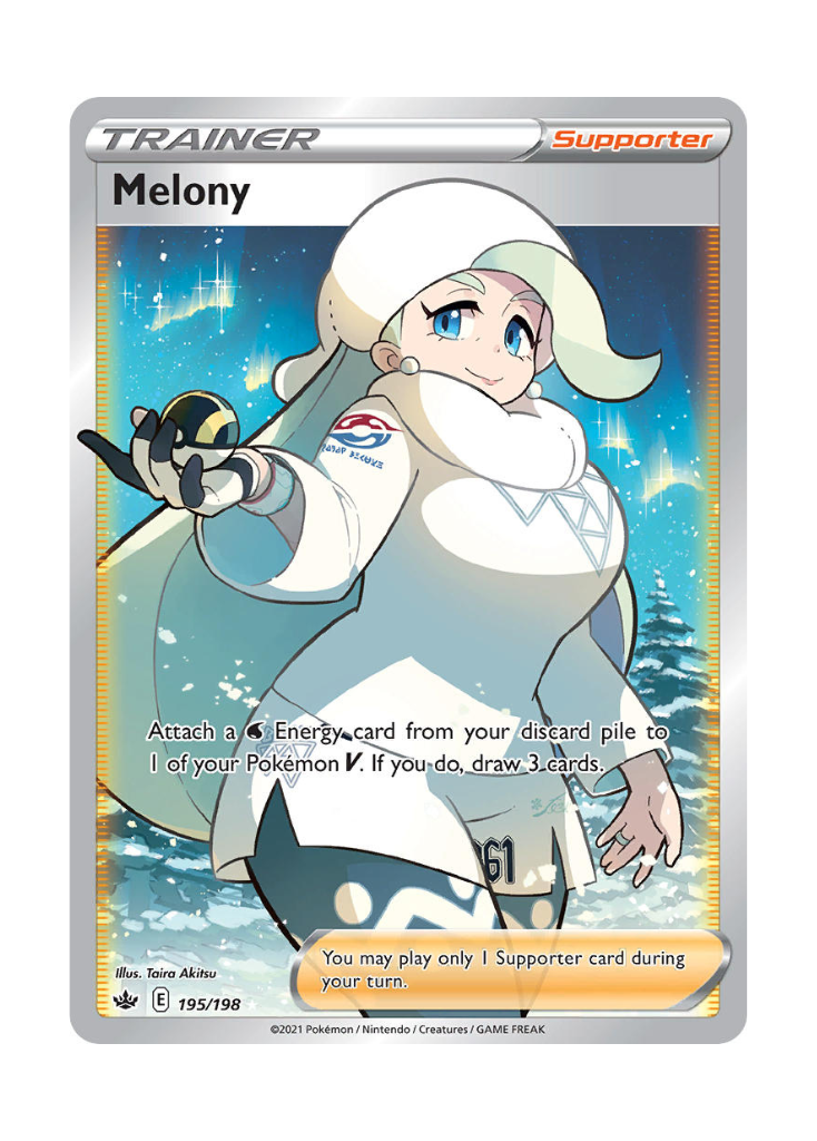 Chilling Reign: Melony Full Art - 195/198