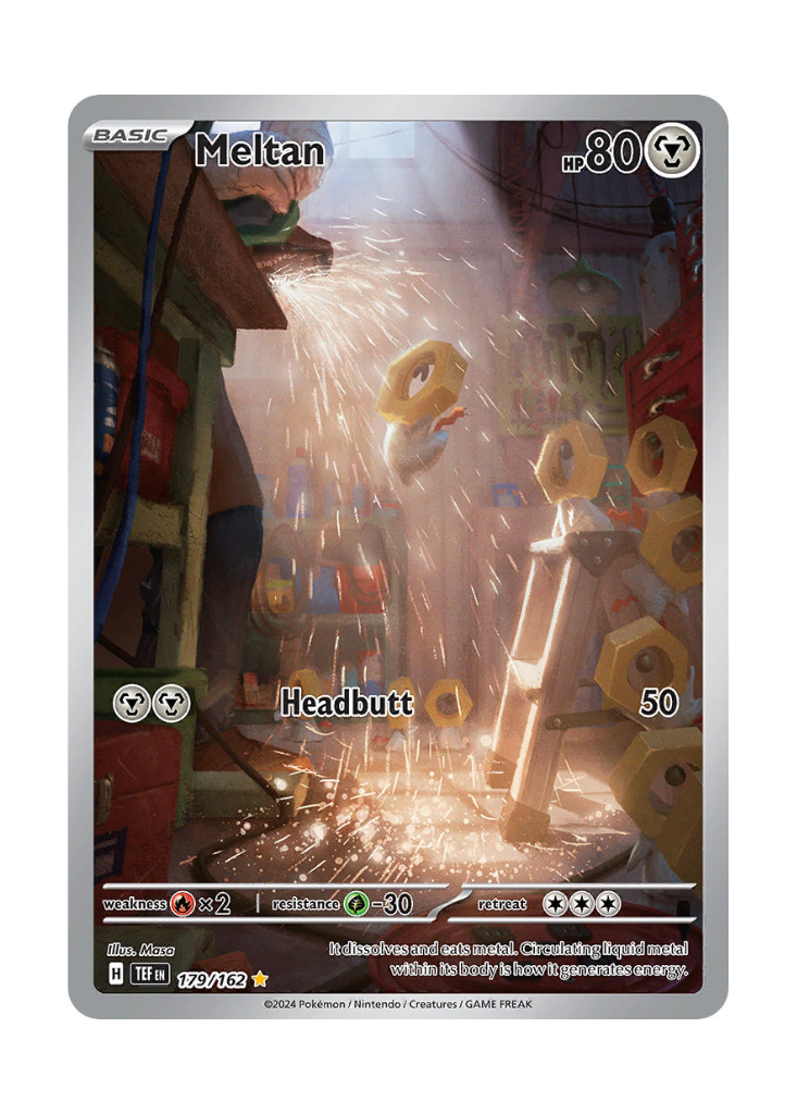 Temporal Forces: Meltan Illustration Rare - 179/162