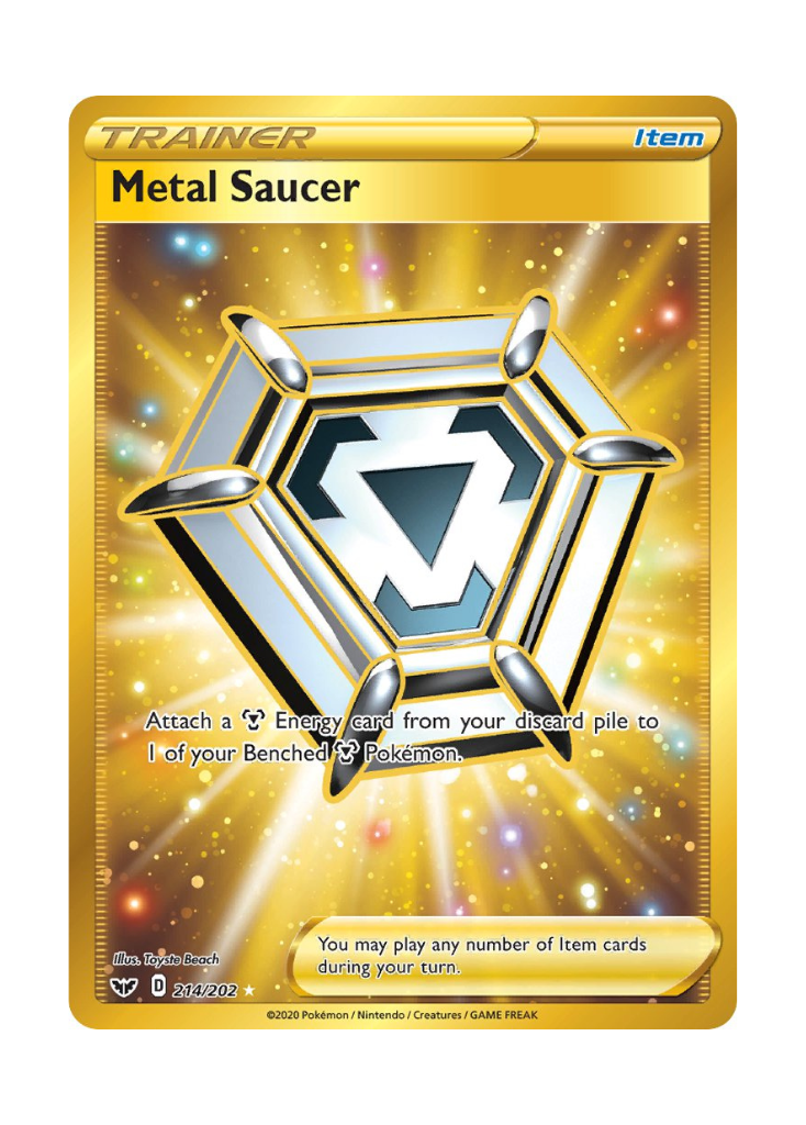 Sword & Shield: Metal Saucer Secret Rare - 214/202
