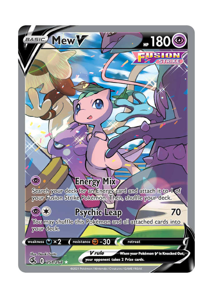 Fusion Strike: Mew V Alternate Full Art - 251/264