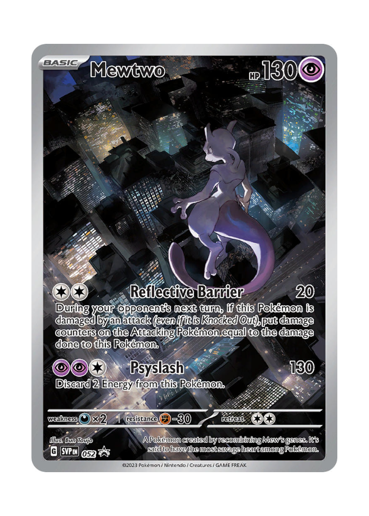 Scarlet & Violet Promos: Mewtwo - 052