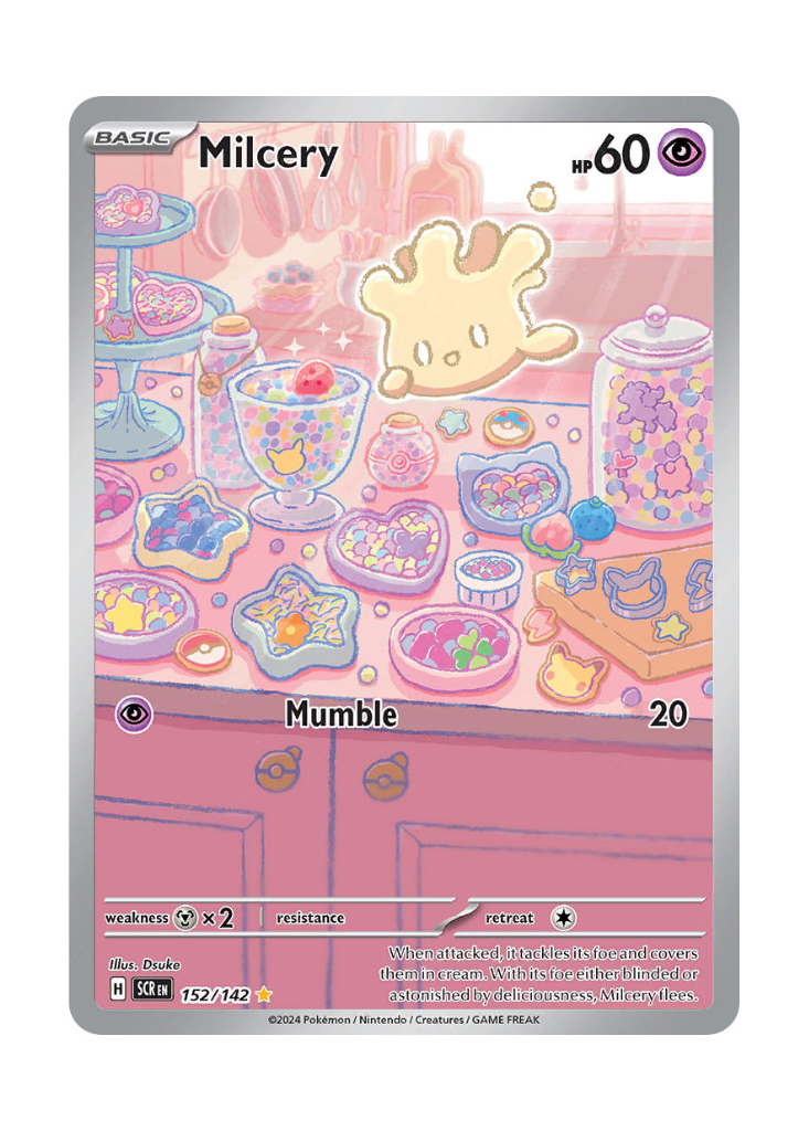Stellar Crown: Milcery Illustration Rare - 152/142