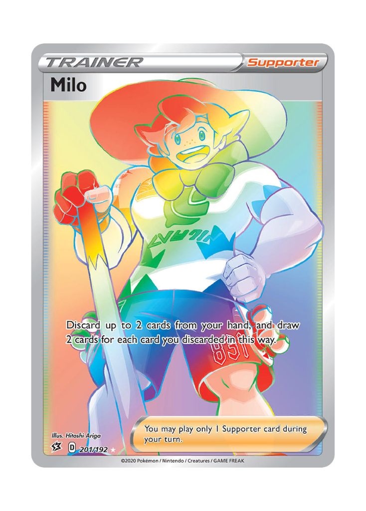 Rebel Clash: Milo Rainbow Rare - 201/192
