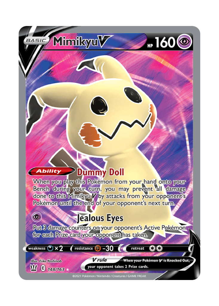 Battle Styles: Mimikyu V Full Art - 148/163