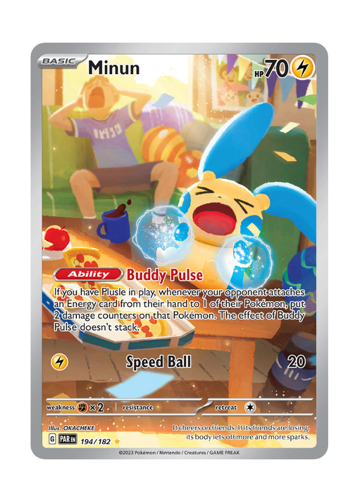 Paradox Rift: Minun Illustration Rare - 194/182