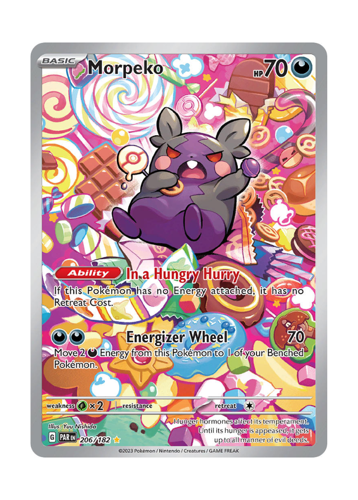 Paradox Rift: Morpeko Illustration Rare - 206/182