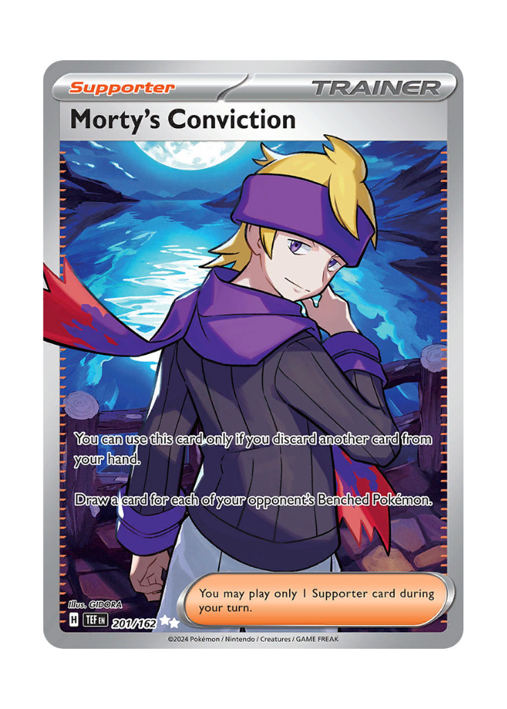 Temporal Forces: Morty's Conviction Full Art - 201/162