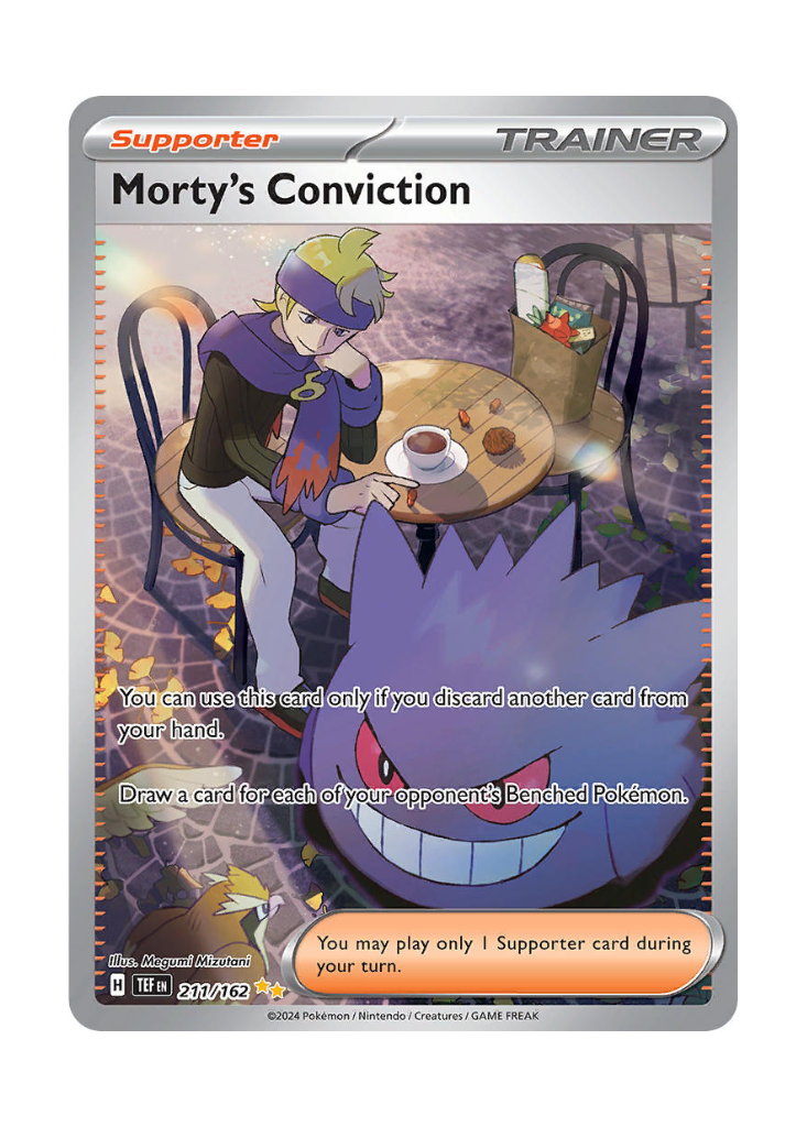 Temporal Forces: Morty's Conviction Special Illustration Rare - 211/162