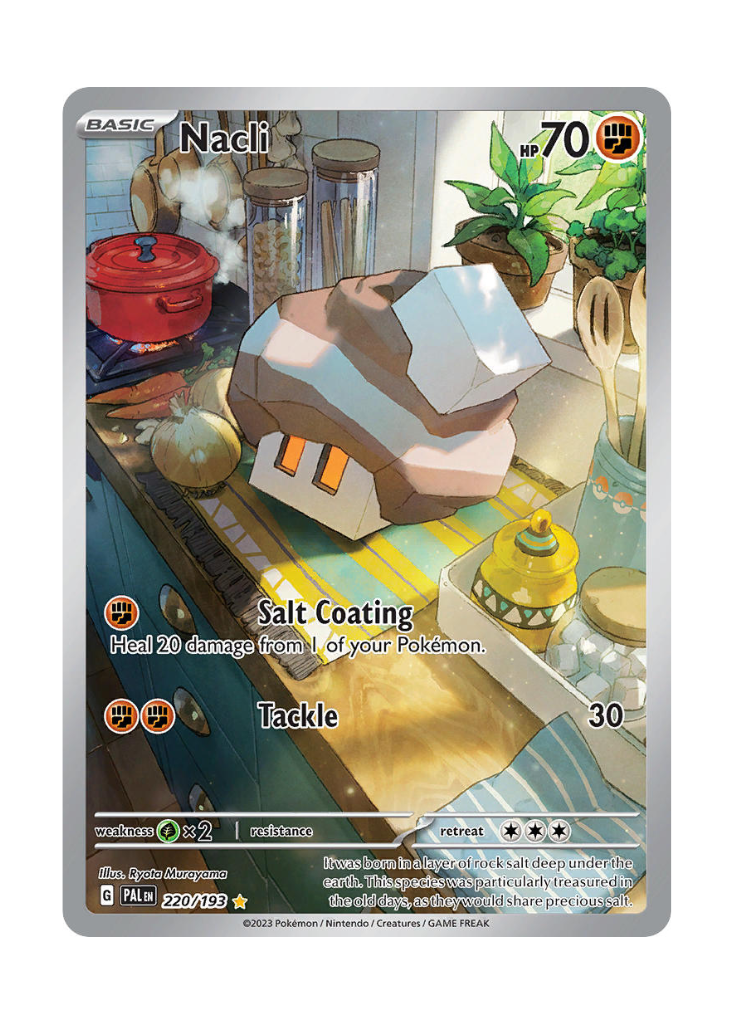 Paldea Evolved: Nacli Illustration Rare - 220/193
