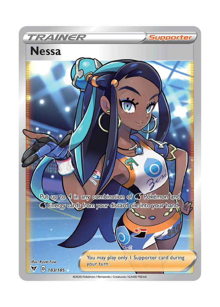Vivid Voltage: Nessa Full Art - 183/185