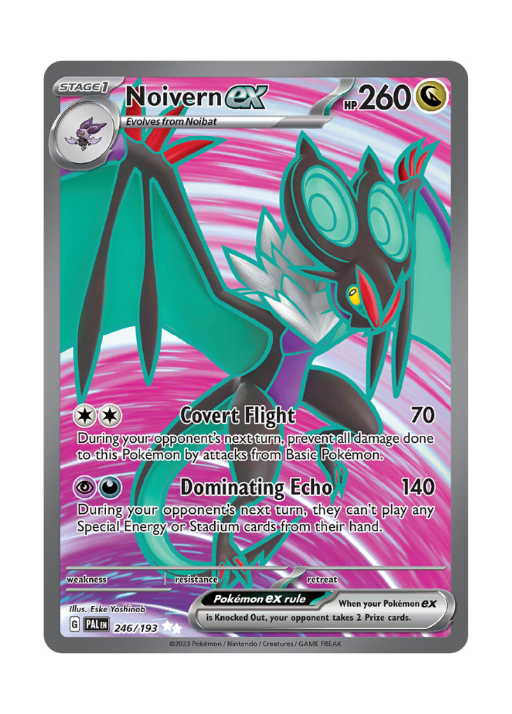 Paldea Evolved: Noivern ex Full Art - 246/193