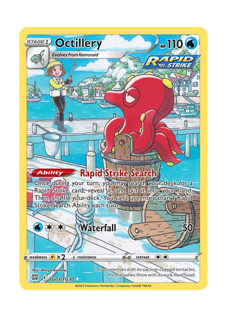Brilliant Stars: Octillery Trainer Gallery - TG03/TG30