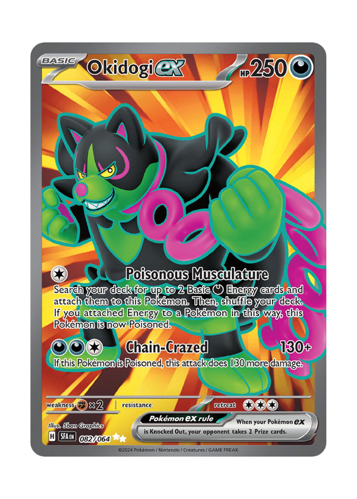 Shrouded Fable: Okidogi ex Full Art - 082/064
