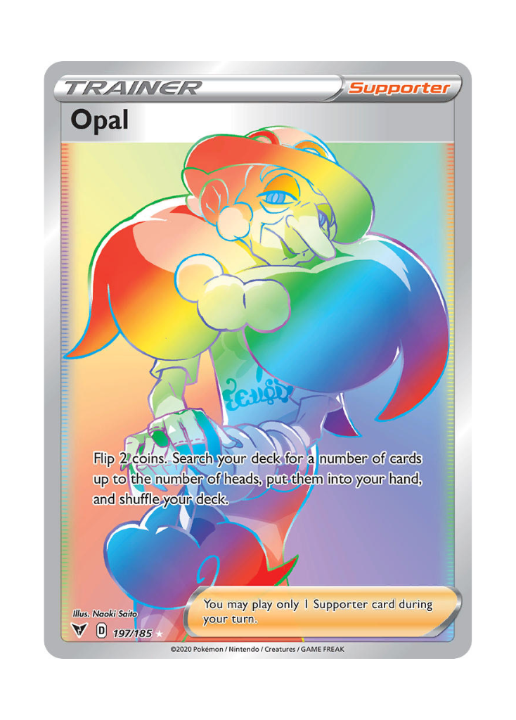 Vivid Voltage: Opal Rainbow Rare - 197/185