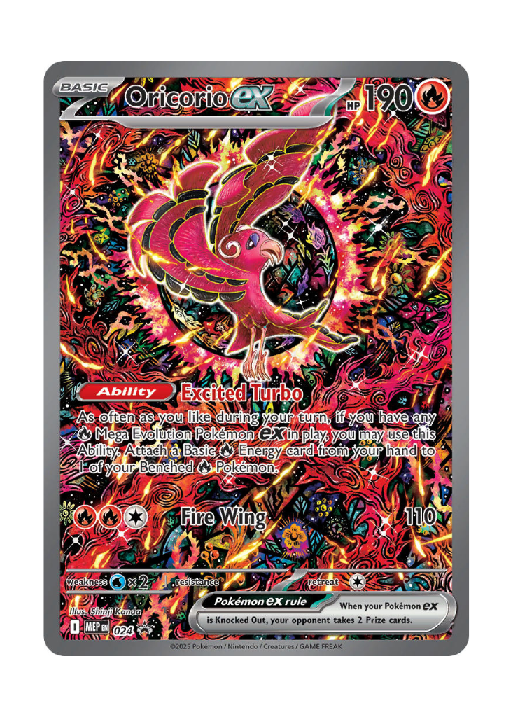 Mega Evolution Promos: Oricorio ex - 024