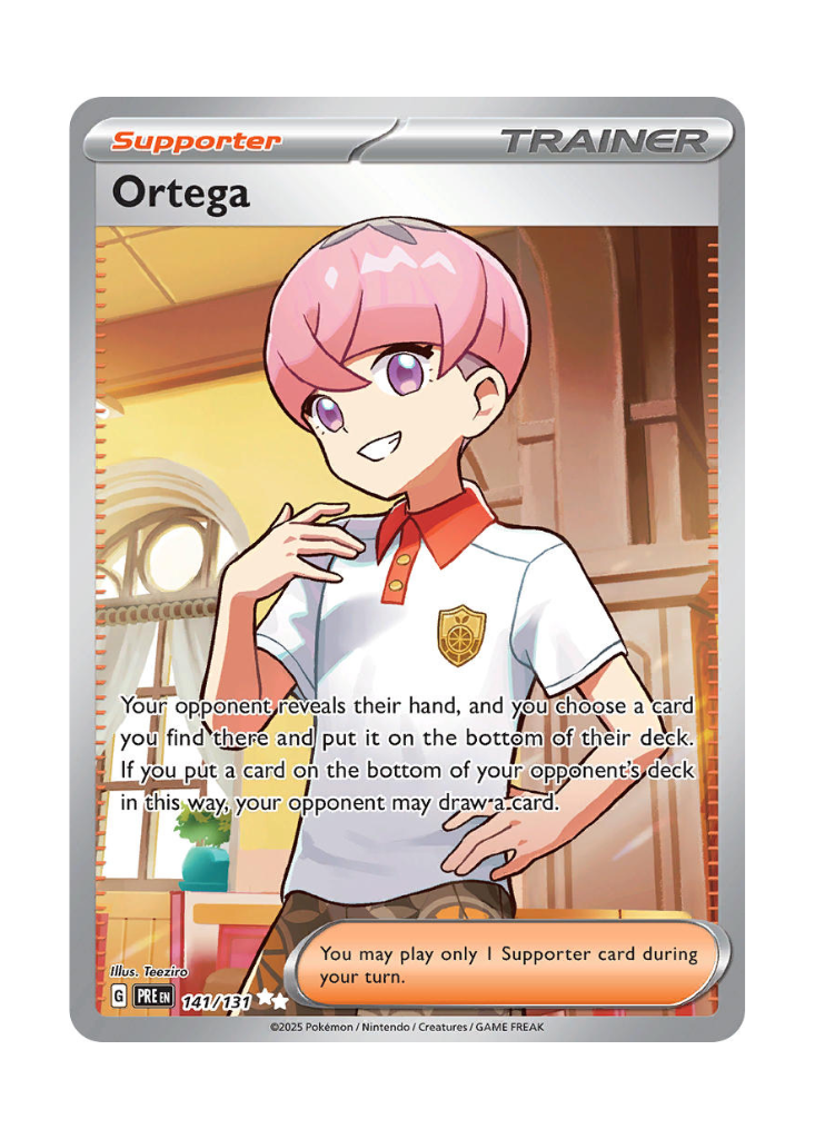 Prismatic Evolutions: Ortega Full Art - 141/131