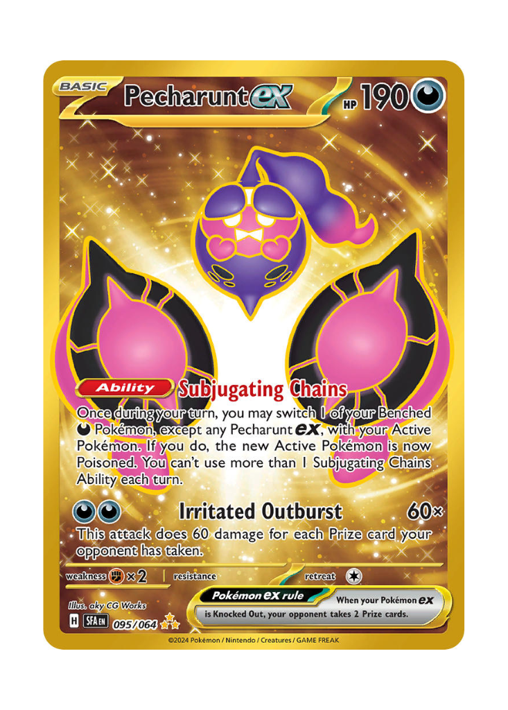 Shrouded Fable: Pecharunt ex Hyper Rare - 095/064