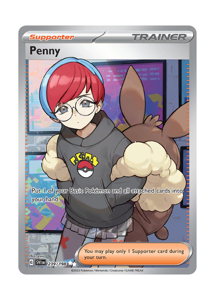 pokemon penny card Trainer 252/198 PSA Slab Extended Art Aluminum Case Gr PukaSlab Card Number / Rarity Penny #252 Prices | Pokemon