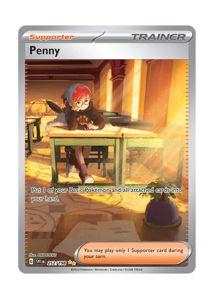 Scarlet & Violet: Penny Special Illustration Rare - 252/198