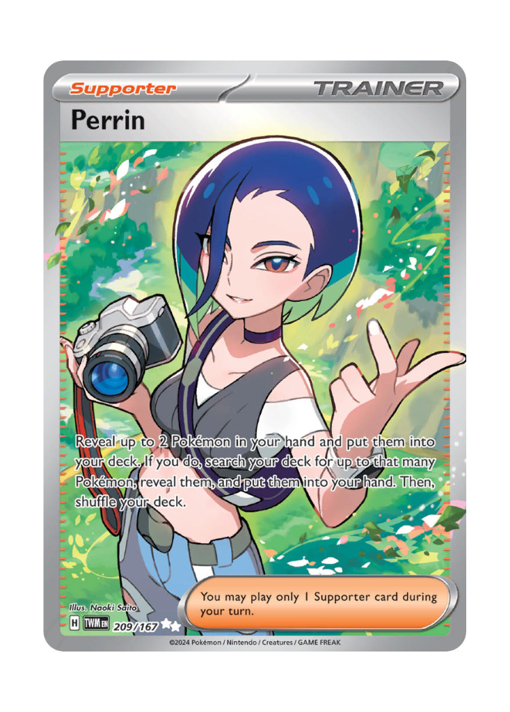 Twilight Masquerade: Perrin Full Art - 209/167