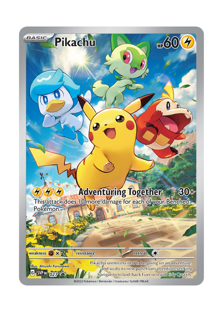 Scarlet & Violet Promos: Pikachu - 027
