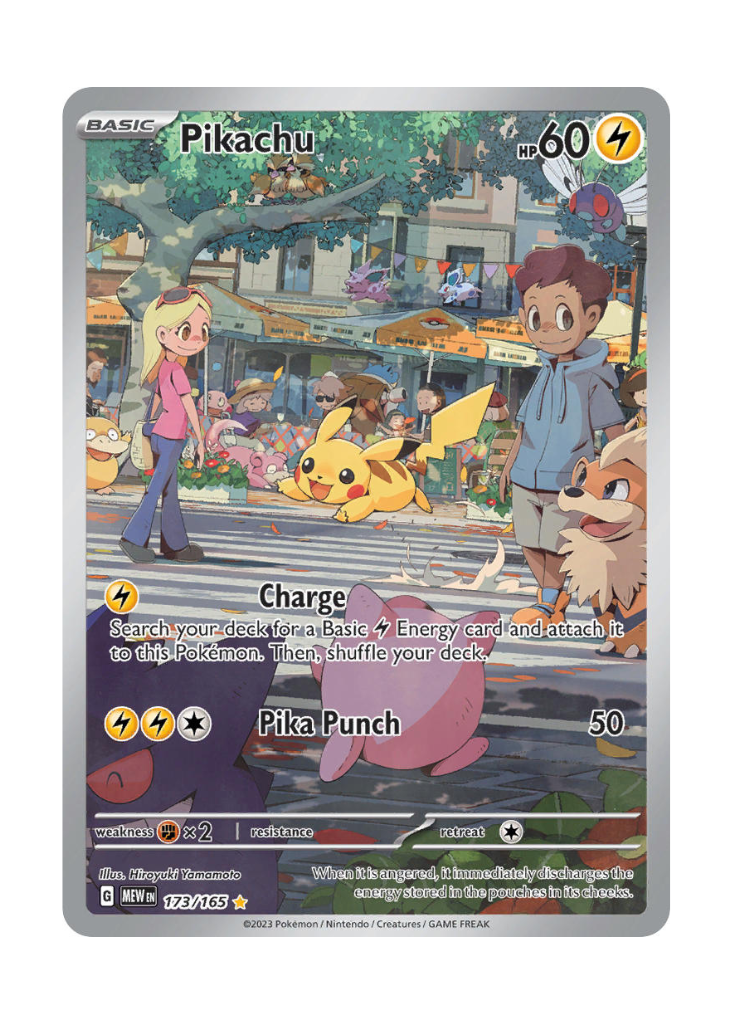 Scarlet & Violet 151: Pikachu Illustration Rare - 173/165 ATP Gaming LLC Scarlet & Violet 151: Pikachu Illustration Rare - 173/165 ATP Gaming LLC