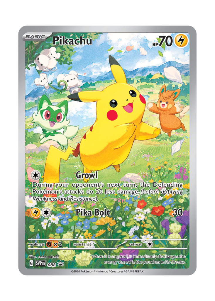 Scarlet & Violet Promos: Pikachu - 088