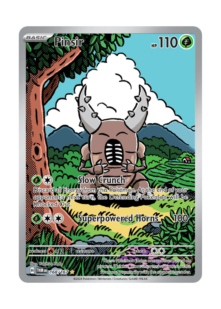 Twilight Masquerade: Pinsir Illustration Rare - 168/167