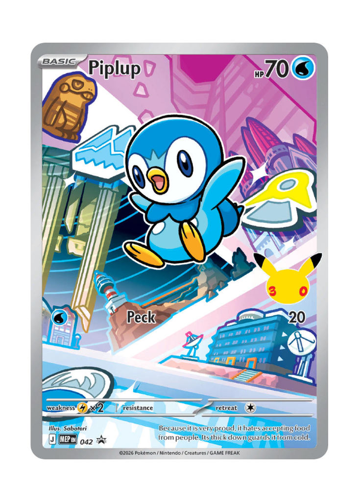 Mega Evolution Promos: Piplup - 042