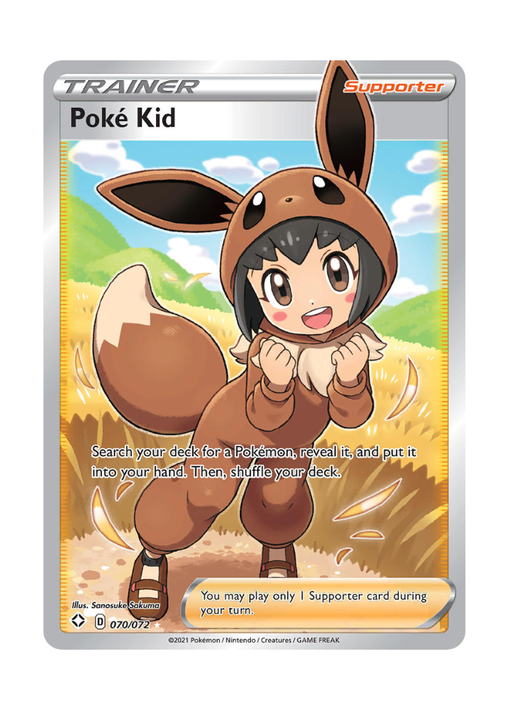 Shining Fates: Poké Kid Full Art - 070/072
