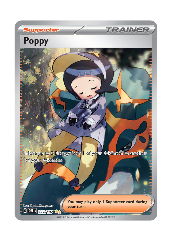 Obsidian Flames: Poppy Special Illustration Rare - 227/197