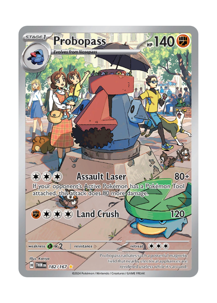 Twilight Masquerade: Probopass Illustration Rare - 182/167