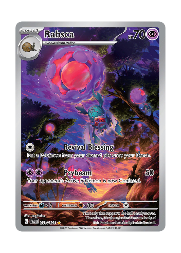 Paldea Evolved: Rabsca Illustration Rare - 215/193