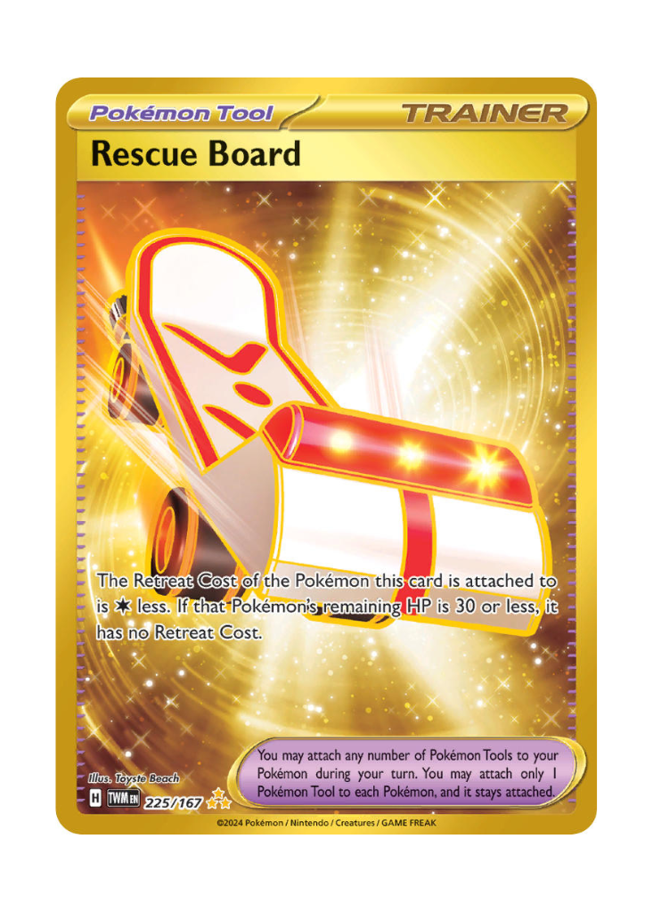Twilight Masquerade: Rescue Board Hyper Rare - 225/167
