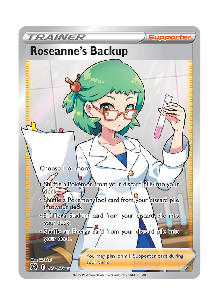 Brilliant Stars: Roseanne's Backup Full Art - 172/172
