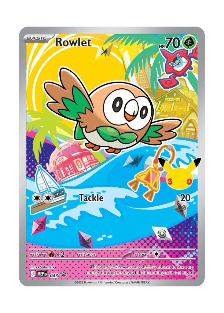 Mega Evolution Promos: Rowlet - 043