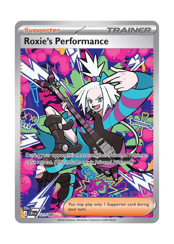 Chaos Rising: Roxie's Performance Special Illustration Rare - 121/086