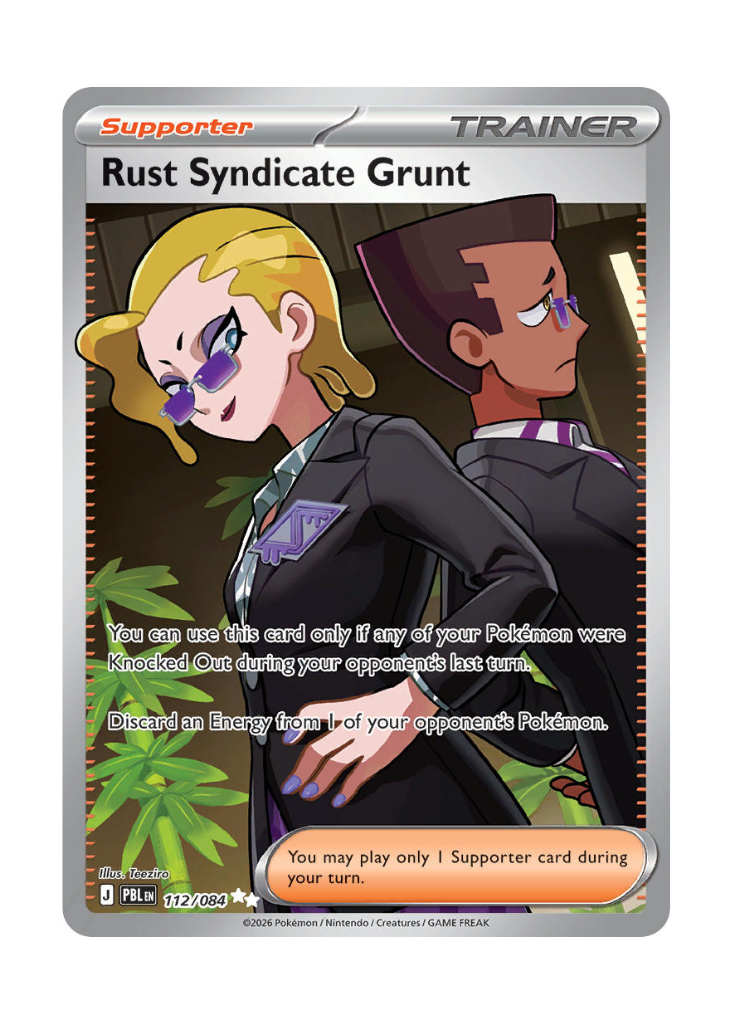 Pitch Black: Rust Syndicate Group Full Art - 112/084