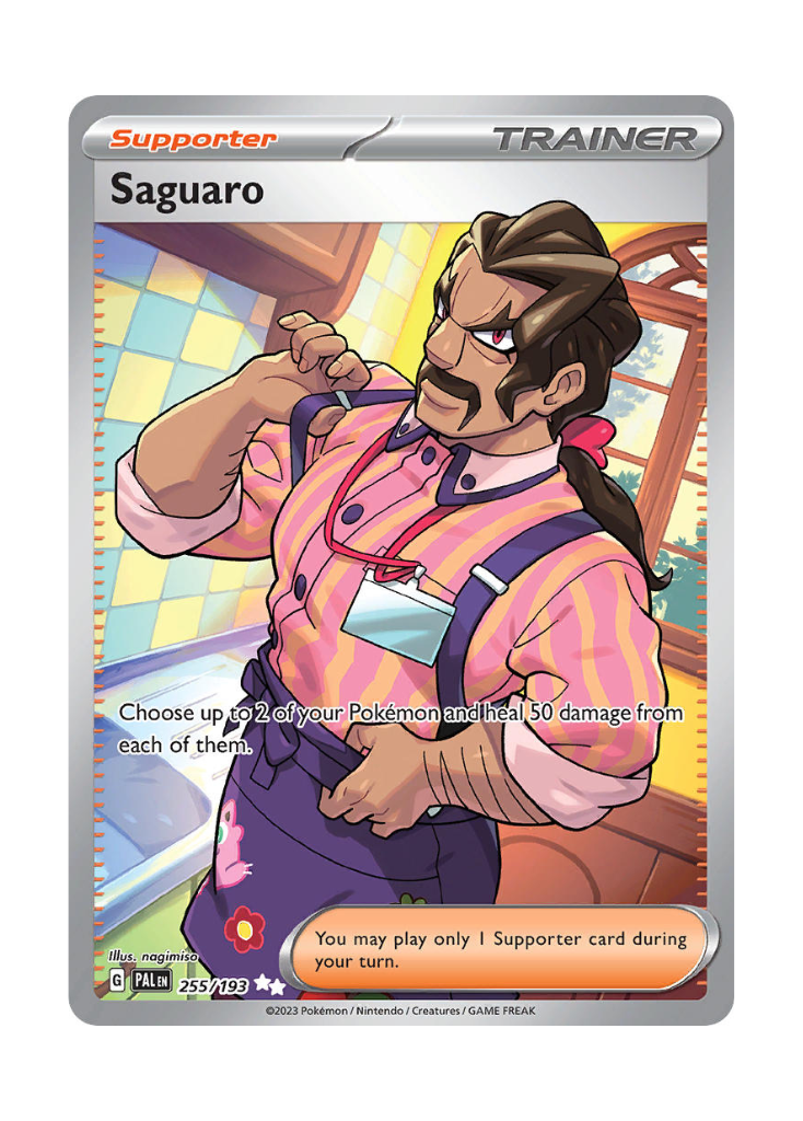 Paldea Evolved: Saguaro Full Art - 255/193