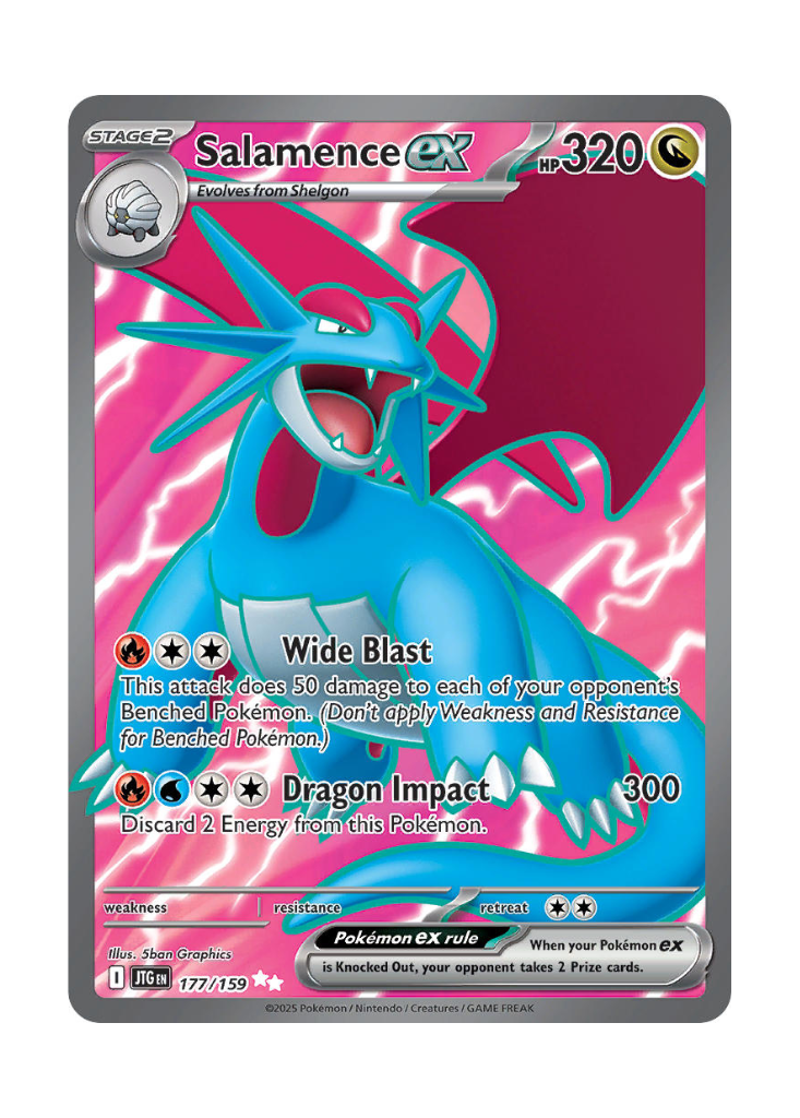 Journey Together: Salamence ex Full Art - 177/159