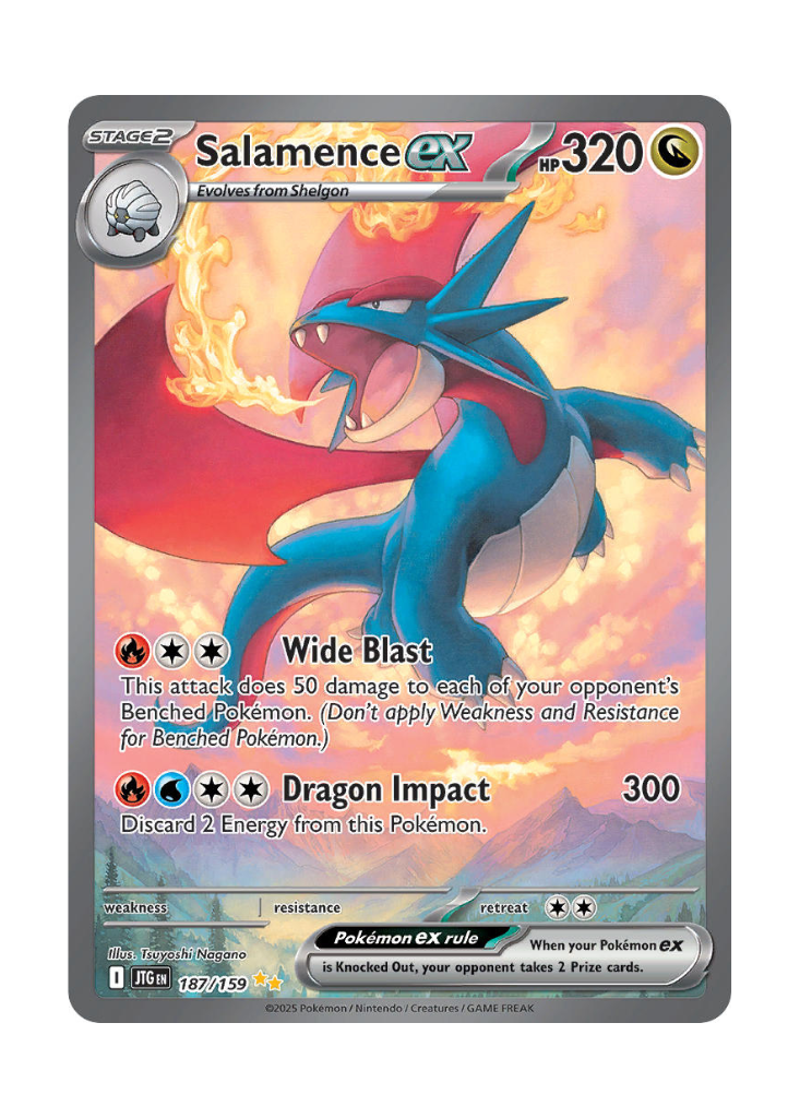 Journey Together: Salamence ex Special Illustration Rare - 187/159