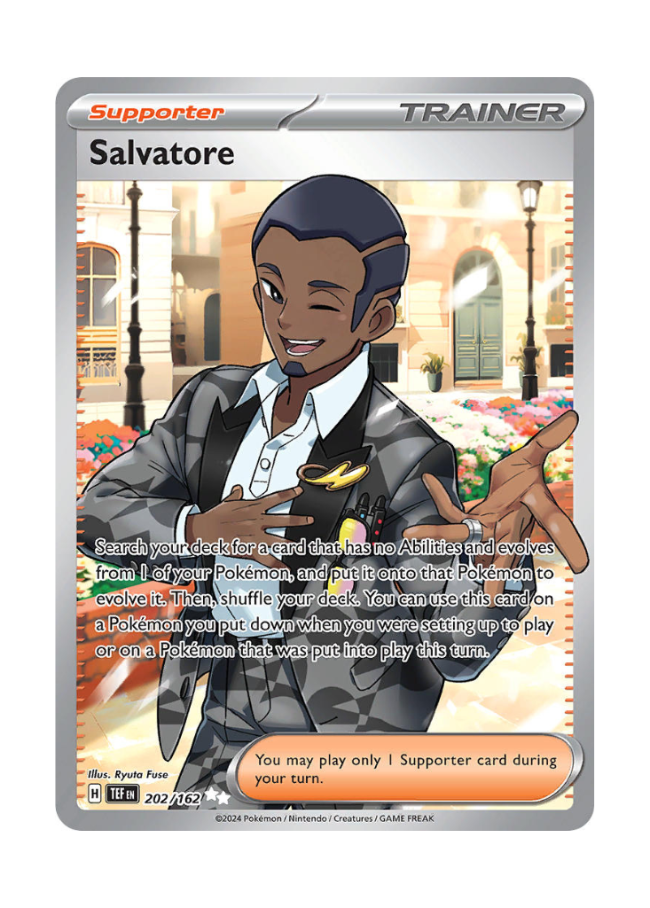 Temporal Forces: Salvatore Full Art - 202/162