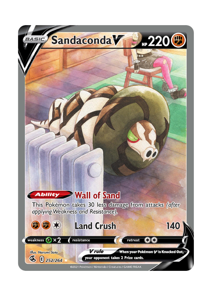 Fusion Strike: Sandaconda V Alternate Full Art - 252/264