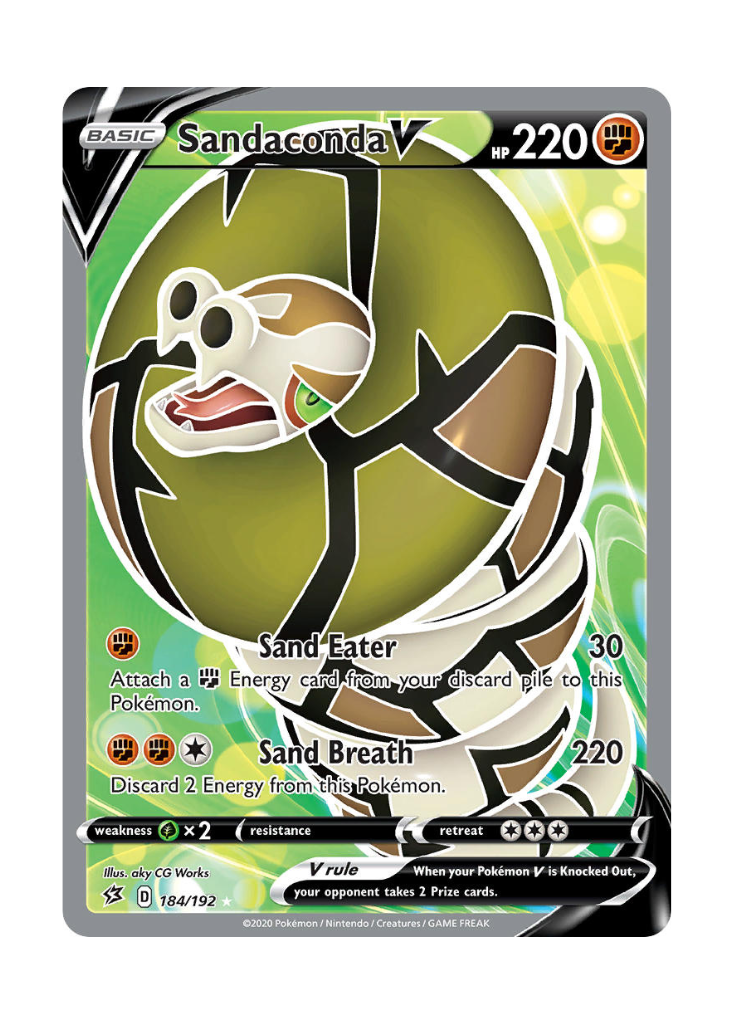 Rebel Clash: Sandaconda V Full Art - 184/192
