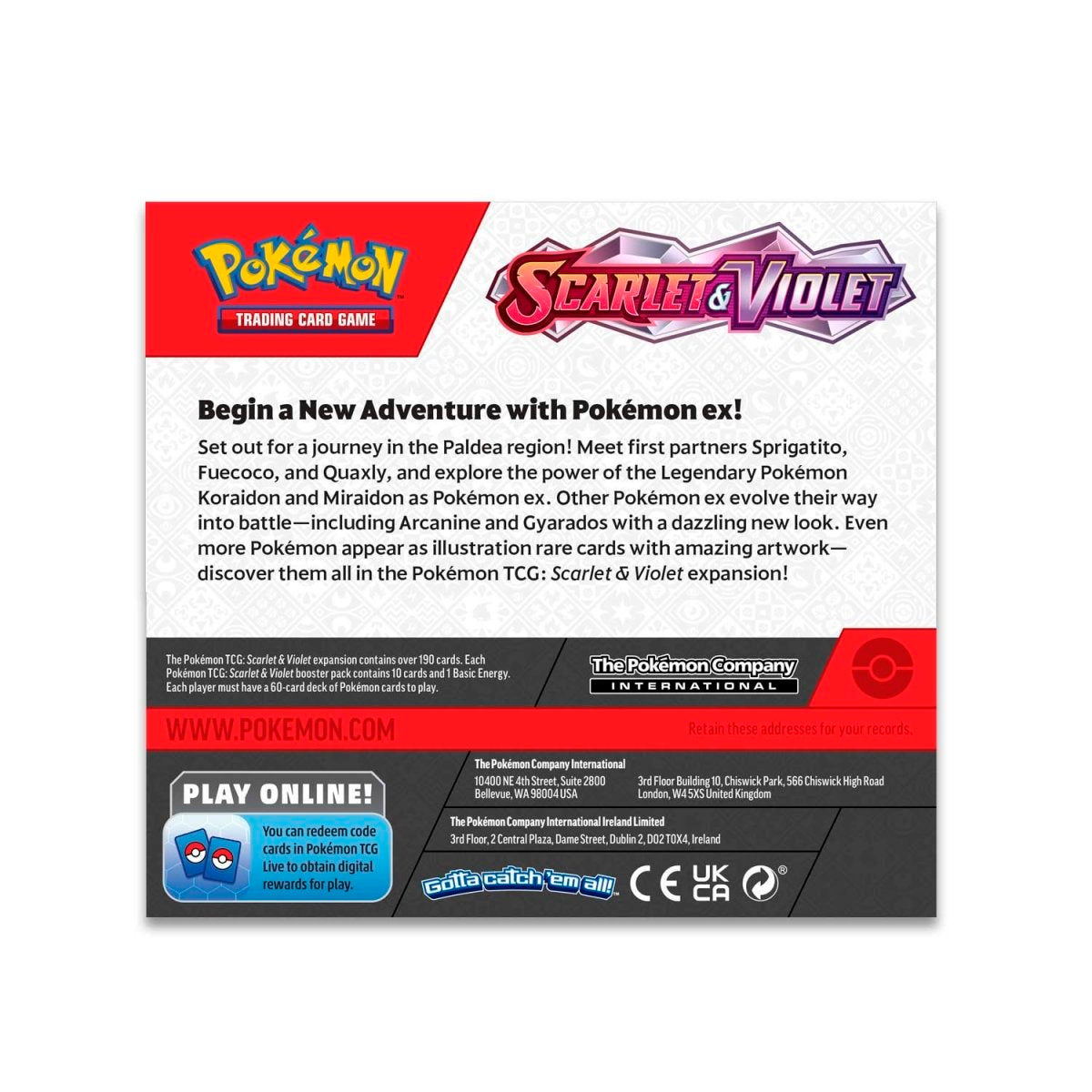 Scarlet & Violet - Booster Box