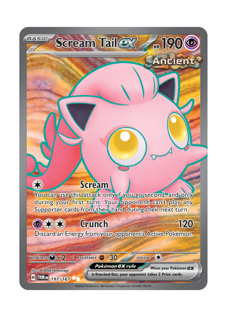 Twilight Masquerade: Scream Tail ex Full Art - 197/167