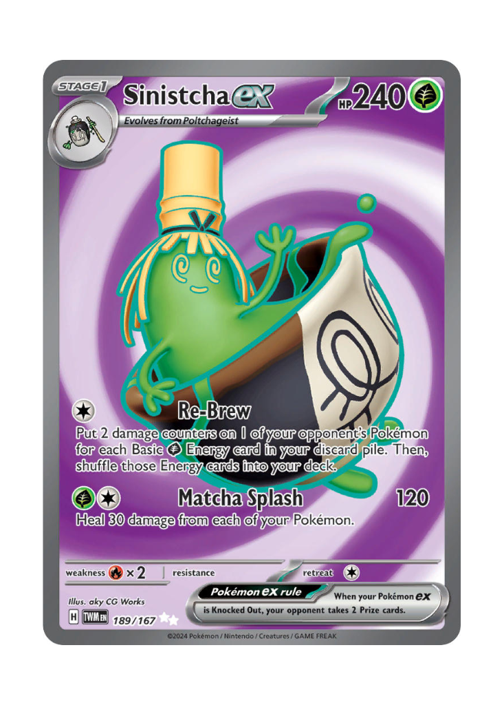 Twilight Masquerade: Sinistcha ex Full Art - 189/167